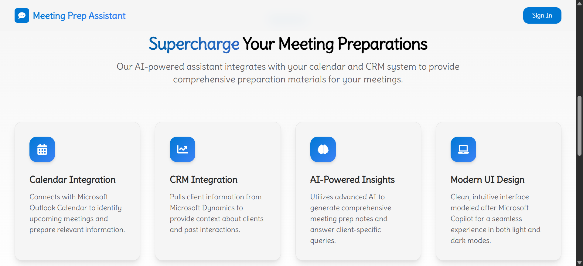 AI Meeting Preparation Assistant thumbnail 2